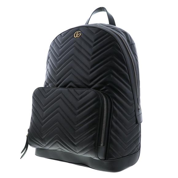 Gucci GG Marmont Backpack Black - Picture 2 of 5